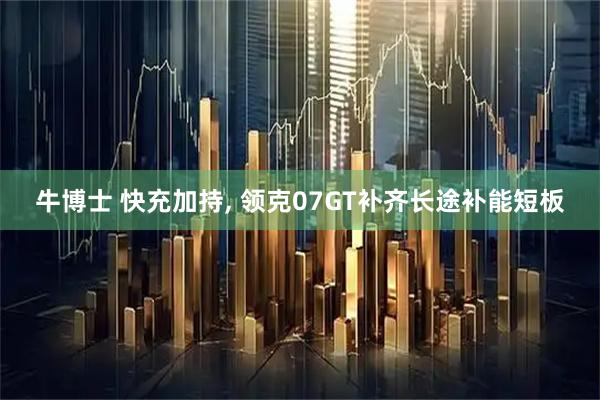 牛博士 快充加持, 领克07GT补齐长途补能短板